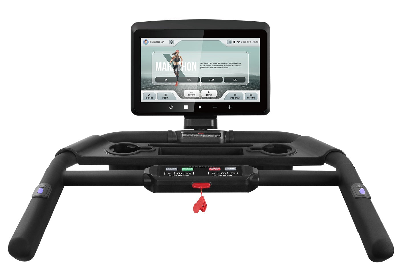 Bodyworx JTX3.25 15.6” TFT Treadmill | Touch Screen